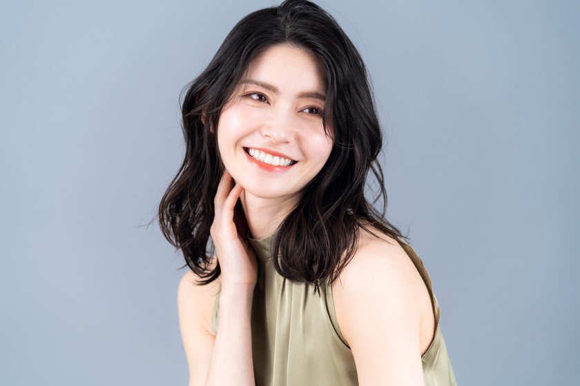 ミディアムヘアの画像