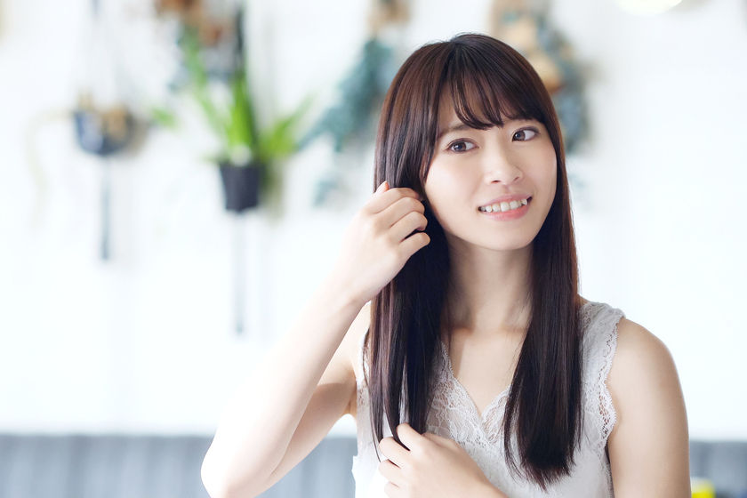 ロングヘアの画像