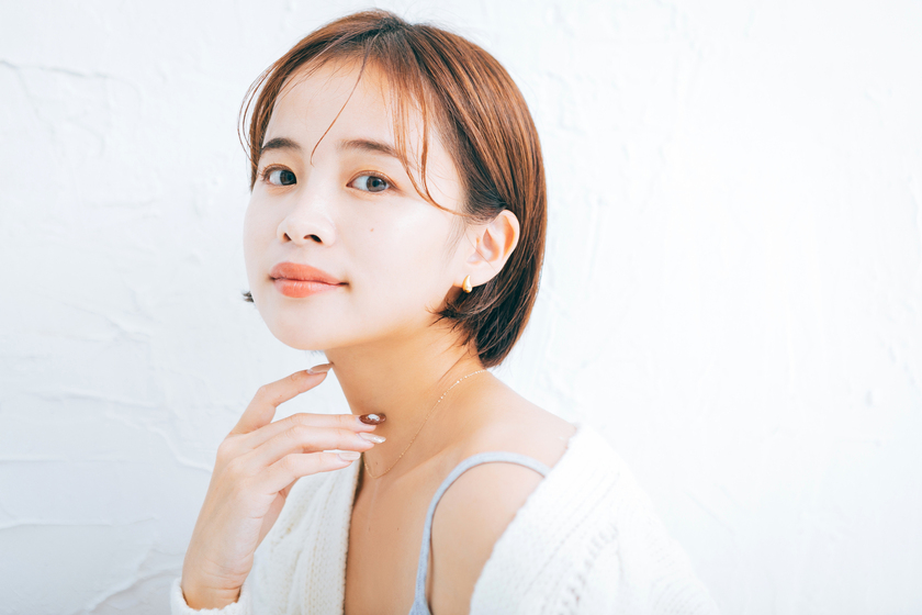 ブリーチをした女性の画像