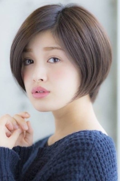 ショートボブの画像