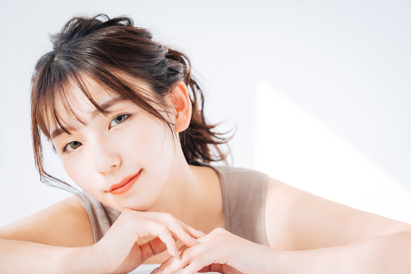 夏の涼しげで崩れないヘアアレンジ。髪の長さやシーン別に紹介の写真