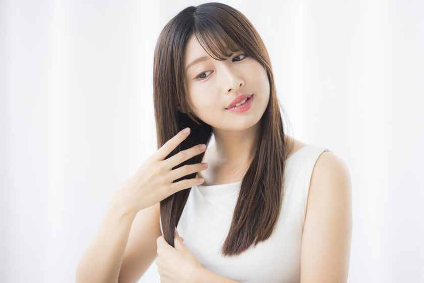ロングヘアの画像