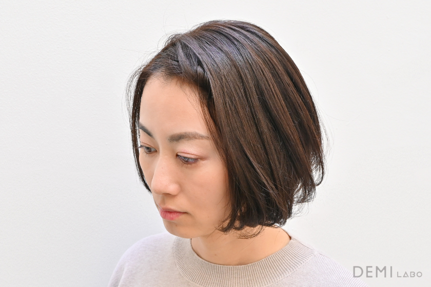 【ショート】ねじり前髪アレンジの画像