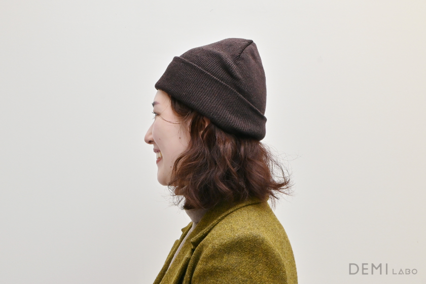 【ボブ】ニット帽アレンジの画像
