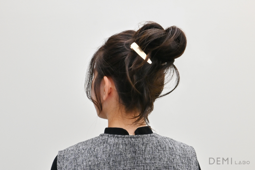 【ロング】カジュアルお団子の画像