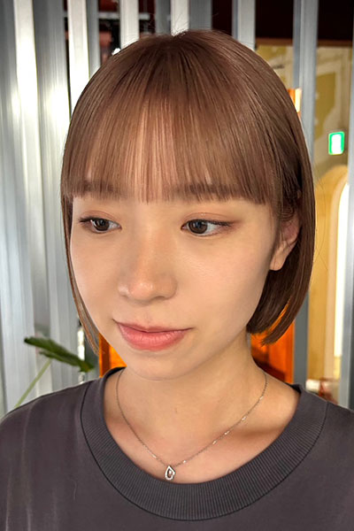 ピンクベージュの画像