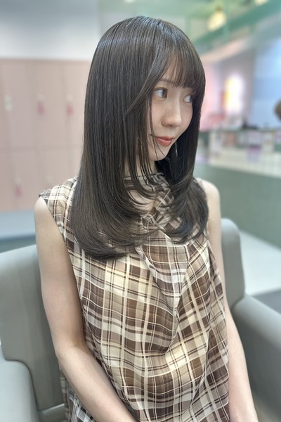 大人レイヤーロングの画像