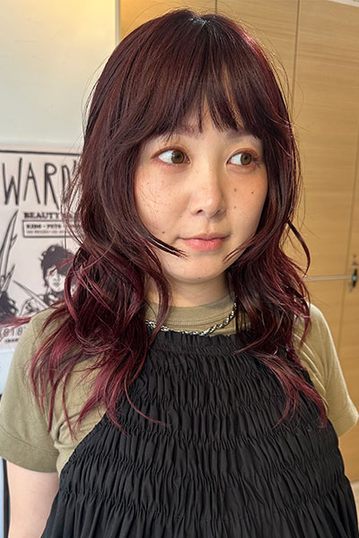 ミディアムパーマレイヤーの画像