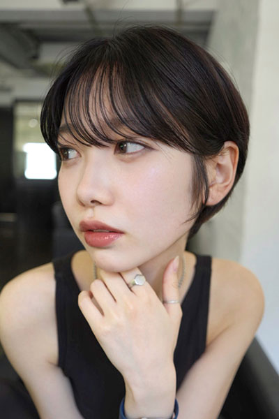 ひし形上品ショートの画像