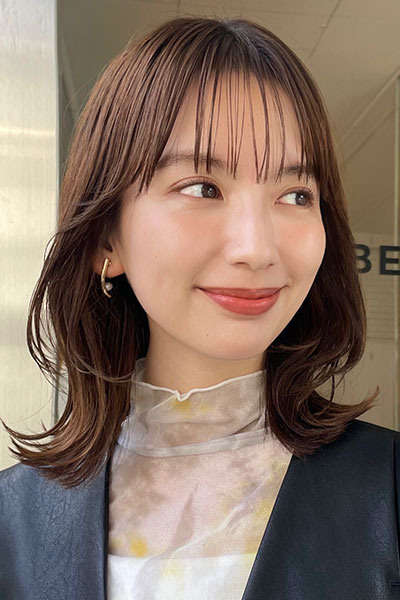 外ハネレイヤーのミディアム