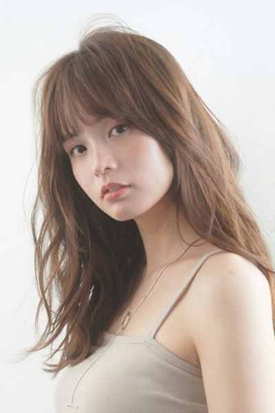 ウェーブレイヤー × ダークグレージュの画像