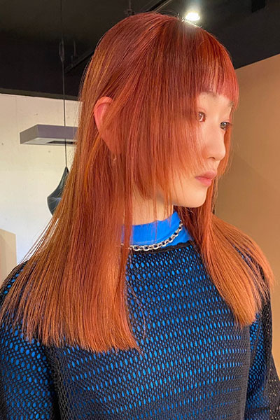 ピンクオレンジの画像