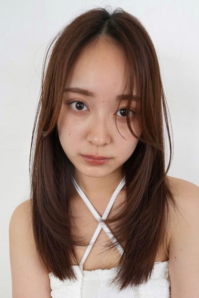 大人の美人見えロング