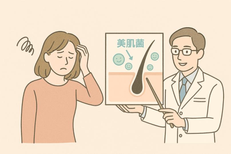 美肌菌が減ると髪はどうなる?頭皮環境から考えるエイジングケアを研究員が解説の写真