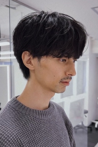 シャドウパーマの画像