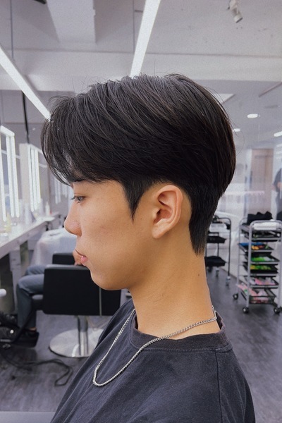 ダウンパーマの画像