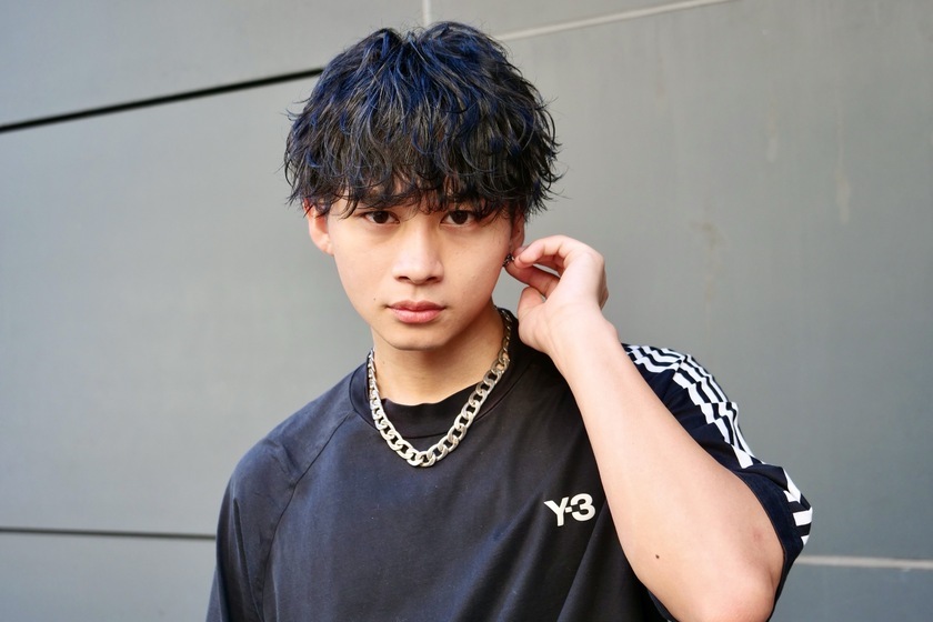 波巻きパーマの画像