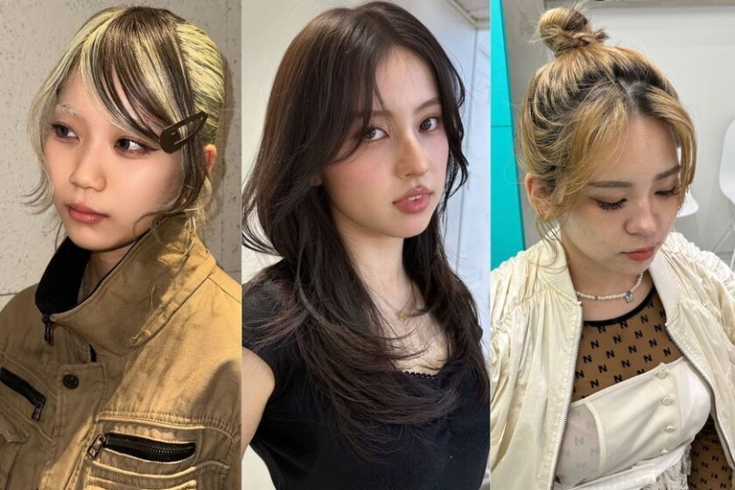 【ミディアム】韓国風ヘアアレンジ12選｜ヘアスタイルでおしゃれに垢抜けよう！の写真