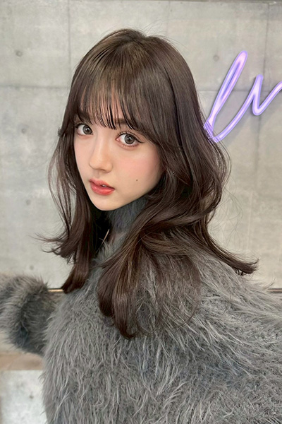 くびれヘアの画像