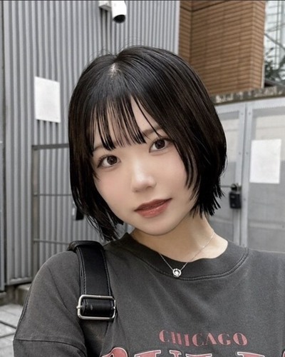 ハッシュボブ(ブラック)の画像