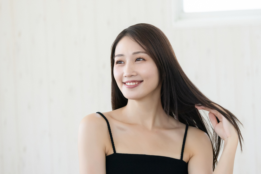 ロングヘアの画像